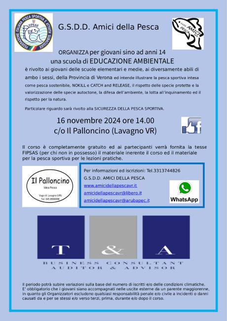 16 novembre 2024 Pesco anch'io 3
